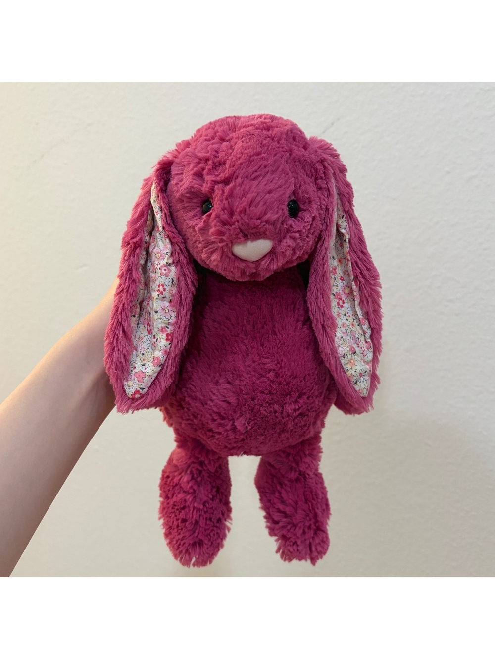 Jellycat Rose Blossom Bunny Medium - No Tags - Rare - UK Exclusive 2013